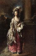 Thomas Gainsborough The Honorable Mrs Graham oil painting